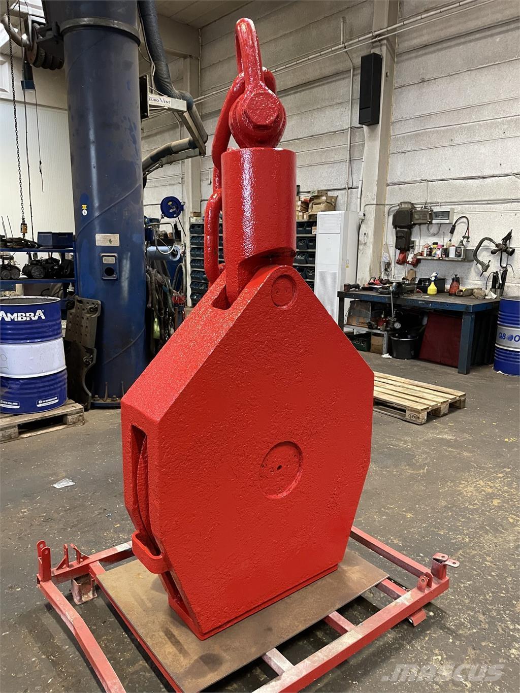  Wireblok - ca. 100 ton Nosturien osat ja lisävarusteet