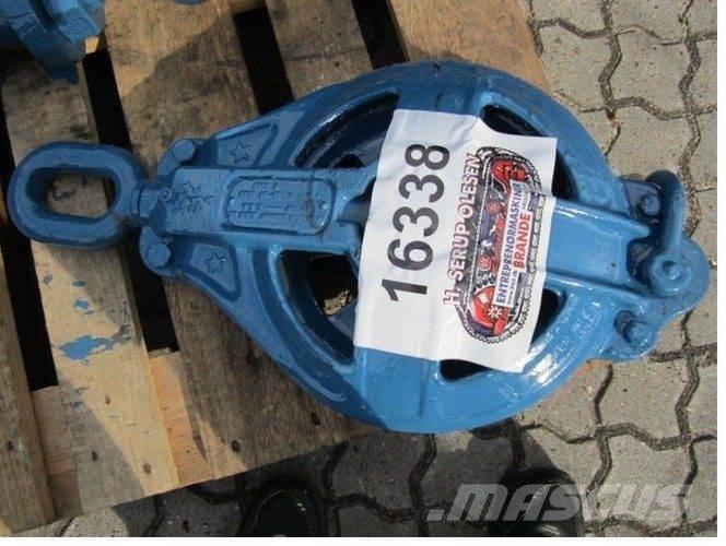  Wireblok - med svirvel - 5 ton Nosturien osat ja lisävarusteet