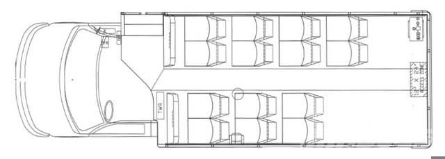  Collins DE516 Muut bussit