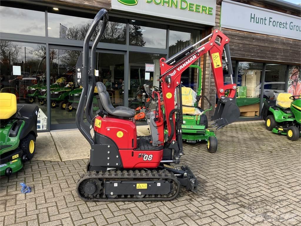 Yanmar SV08 Telakaivukoneet