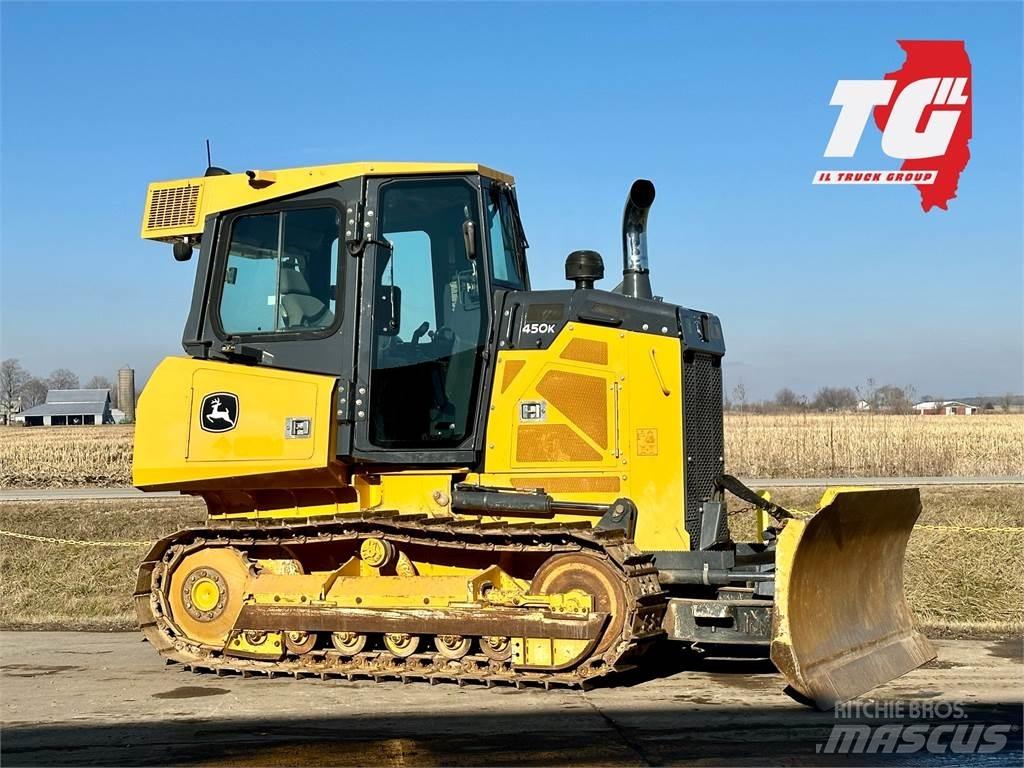 John Deere 450K Telaketjupuskutraktorit