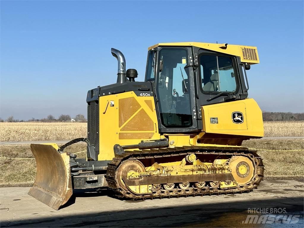 John Deere 450K Telaketjupuskutraktorit