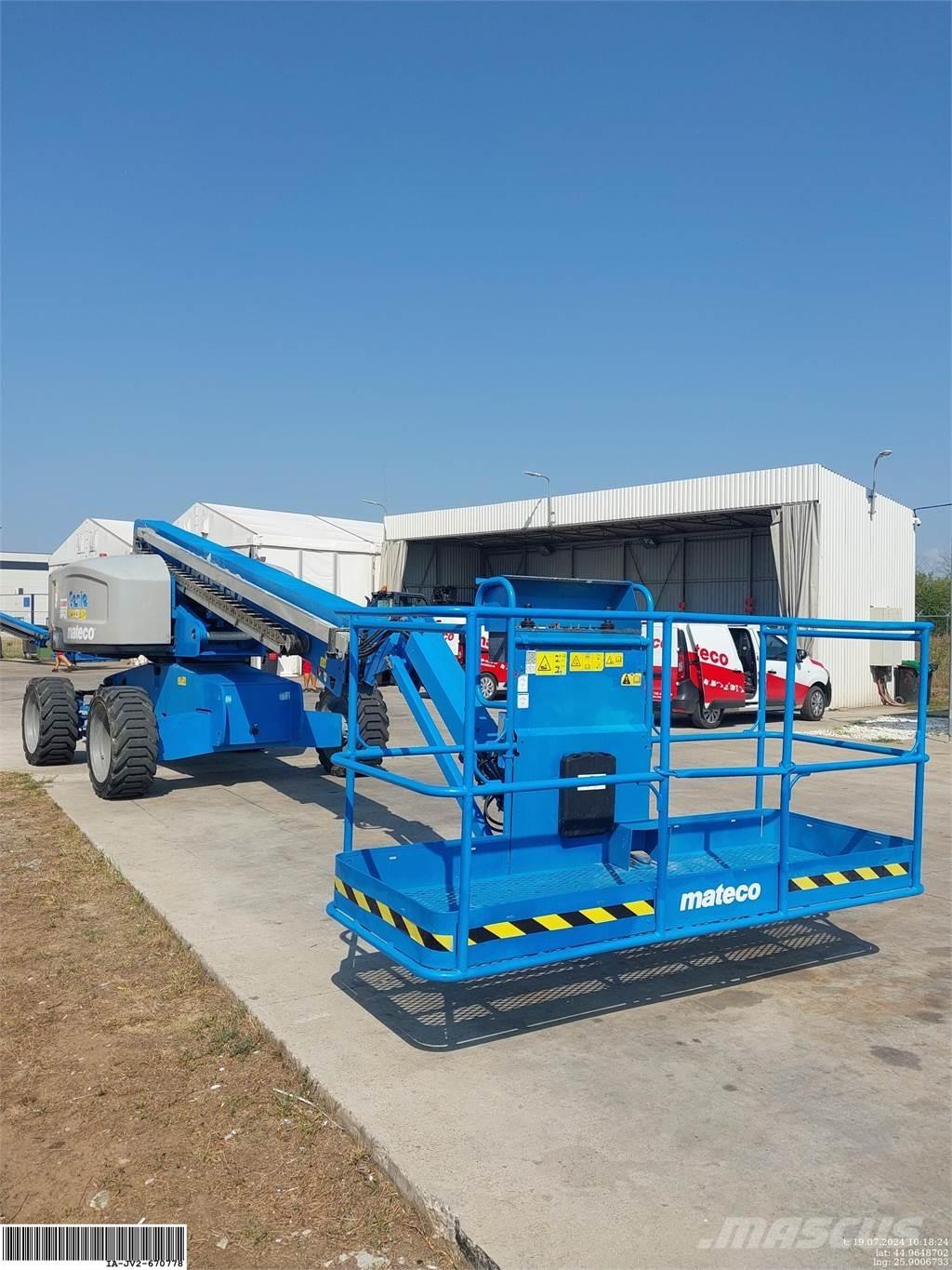 Genie S-65 Teleskooppipuominostimet
