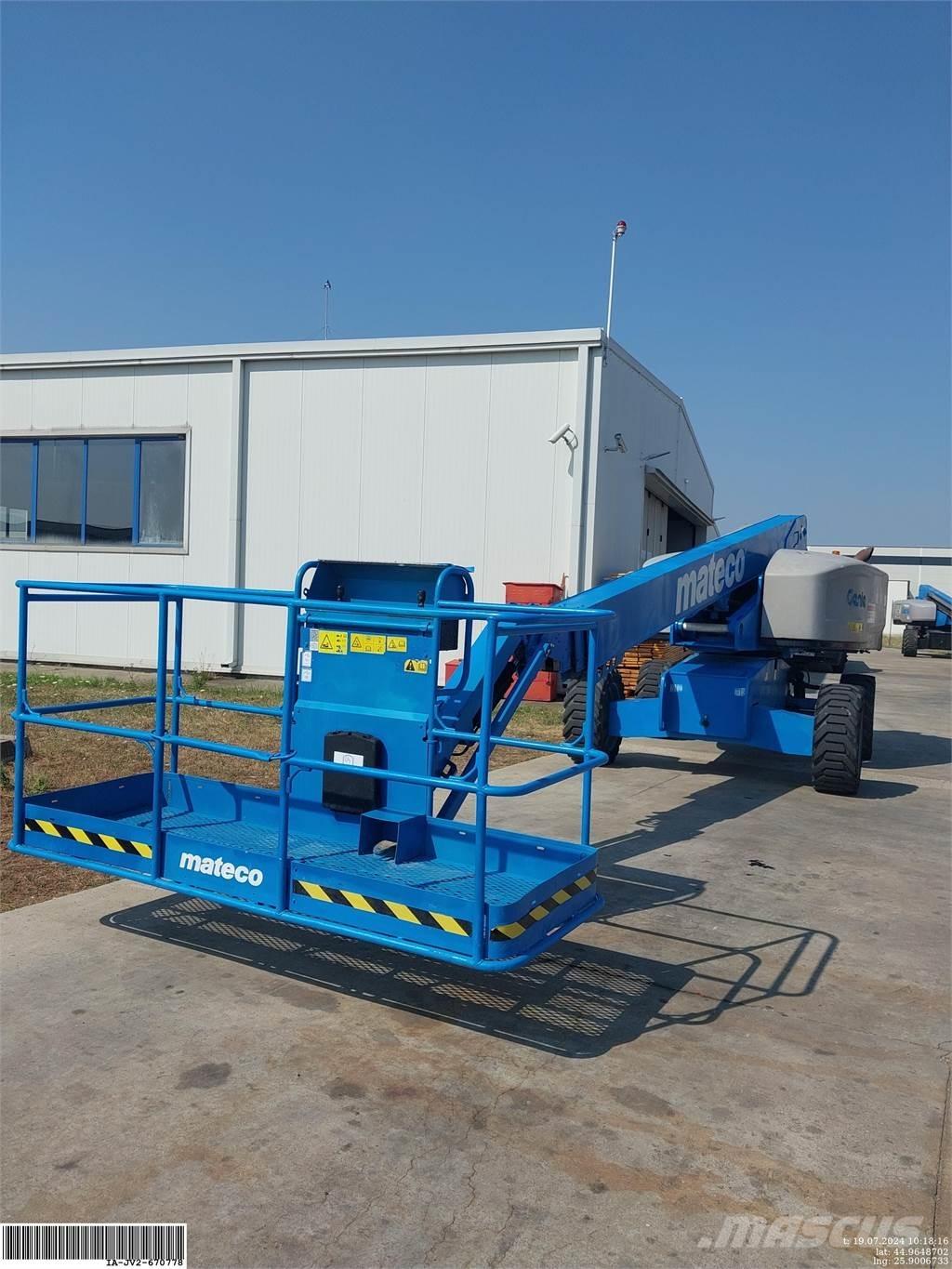 Genie S-65 Teleskooppipuominostimet