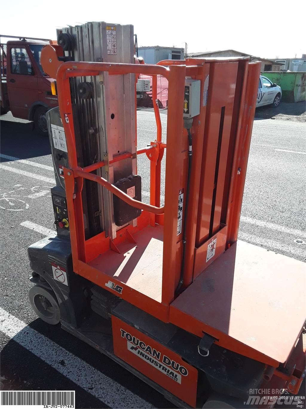 JLG Toucan duo Henkilönostimet ja nostolaitteet