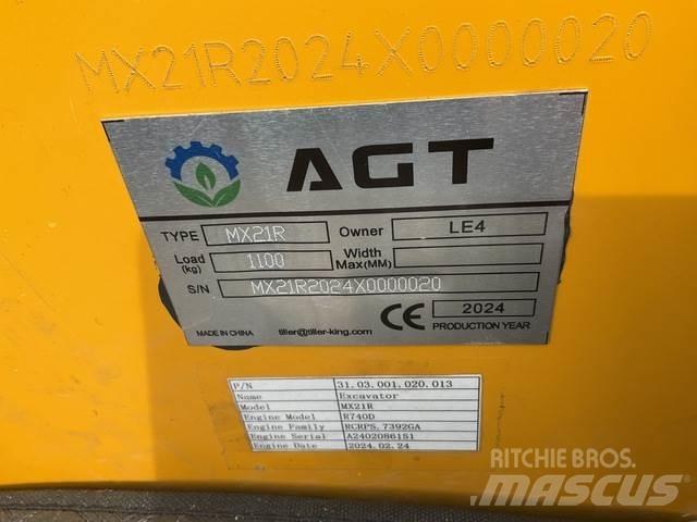 AGT MX21R Telakaivukoneet
