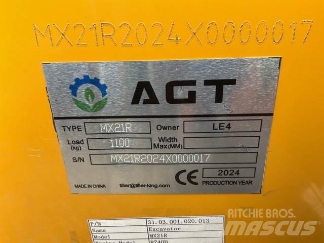 AGT MX21R Telakaivukoneet