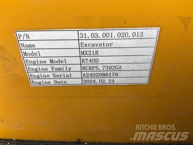 AGT MX21R Telakaivukoneet