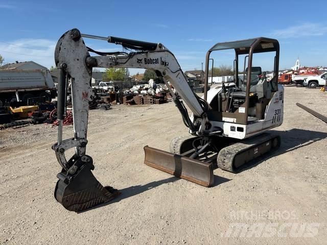 Bobcat 331 Telakaivukoneet