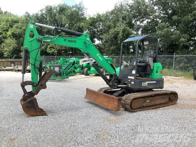 Bobcat E50 Telakaivukoneet