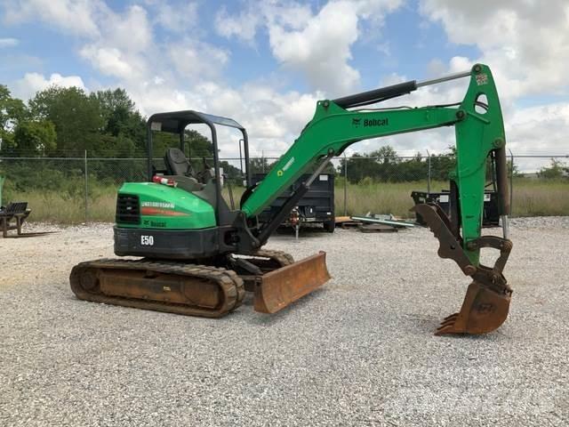 Bobcat E50 Telakaivukoneet