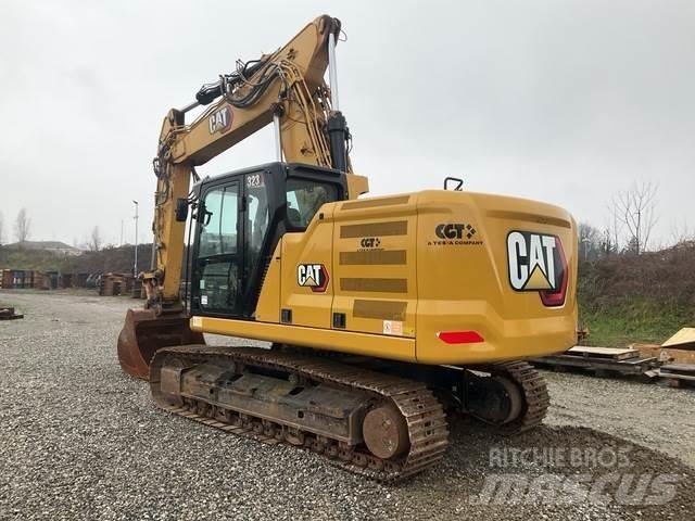 CAT 323 Telakaivukoneet