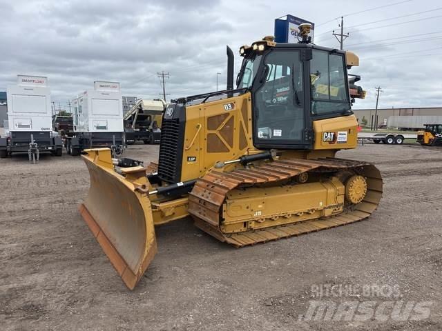 CAT D3 LGP Telaketjupuskutraktorit