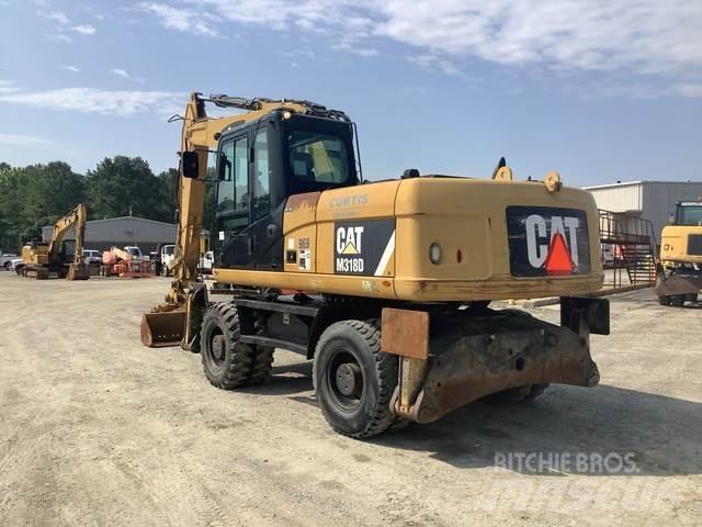 CAT M318D Pyöräkaivukoneet