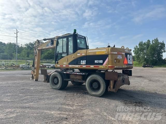 CAT M318D Pyöräkaivukoneet