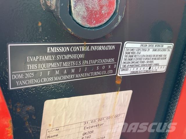 CFG QK20R Telakaivukoneet