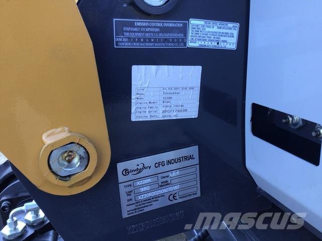 CFG XZ20R Telakaivukoneet