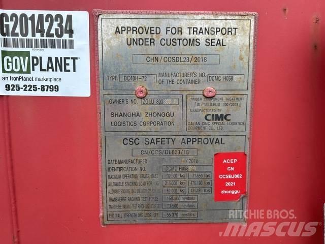 CIMC DC40H-72 Muut koneet