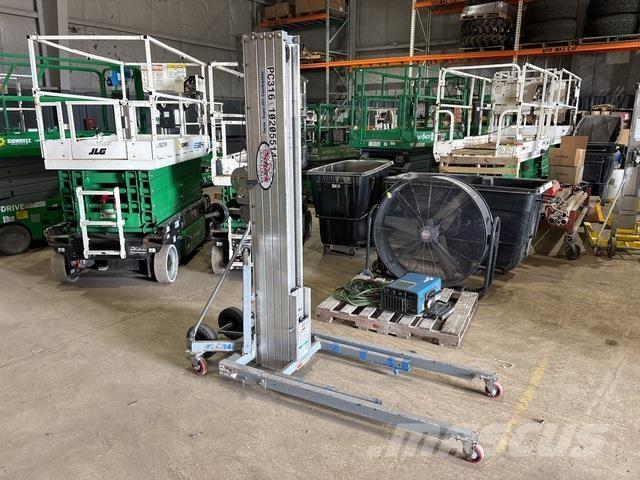 Genie SLC-24 Vinssit, nostolaitteet ja materiaalinostimet