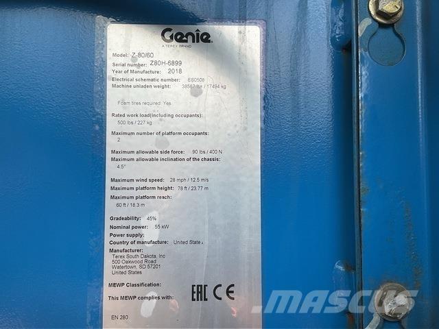 Genie Z80/60 Kuukulkijat