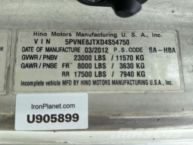 Hino 268 Umpikorikuorma-autot