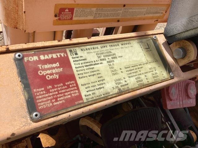 Hyster E40XL Sähkötrukit