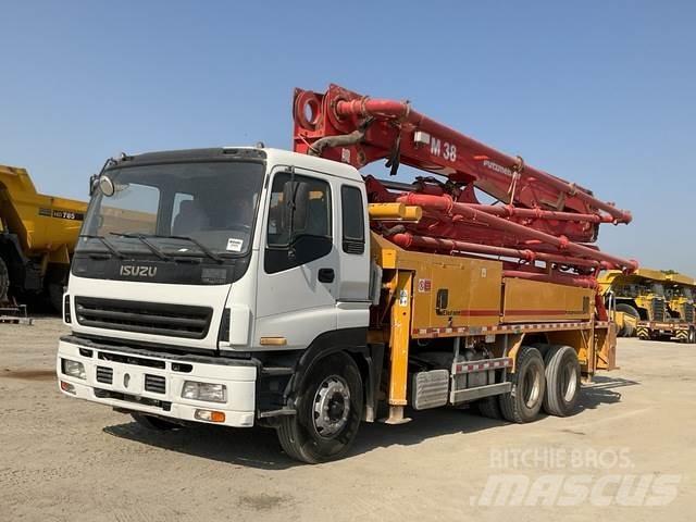 Isuzu  Betonipumppuautot