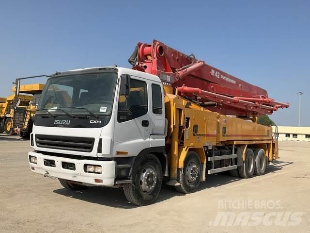 Isuzu CXH50T Betonipumppuautot
