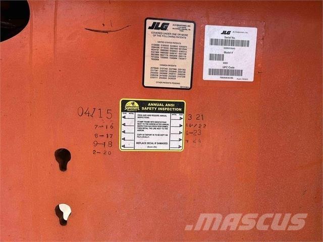 JLG 600S Teleskooppipuominostimet