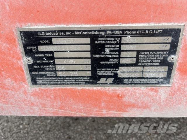 JLG 660SJ Teleskooppipuominostimet