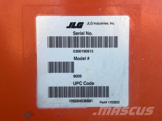 JLG 800S Teleskooppipuominostimet