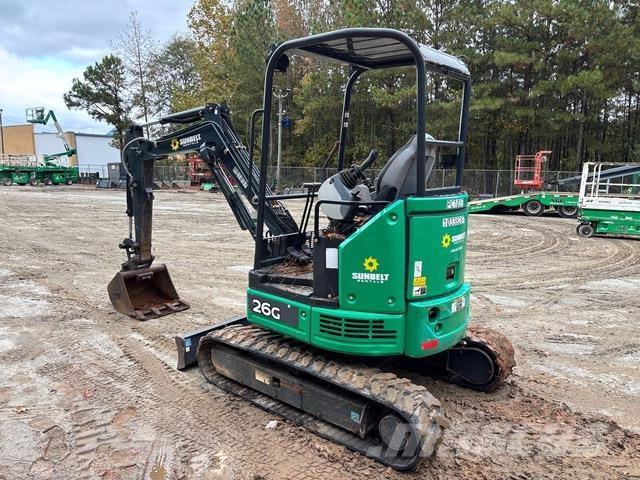 John Deere 26G Telakaivukoneet