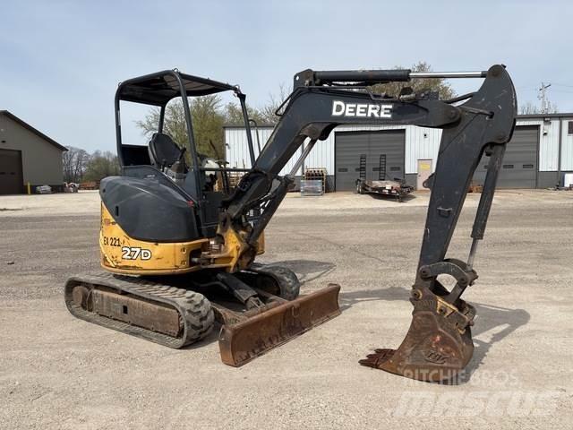John Deere 27D Telakaivukoneet