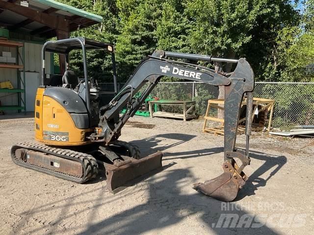 John Deere 30G Telakaivukoneet