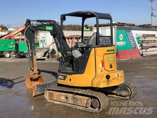 John Deere 35G Telakaivukoneet