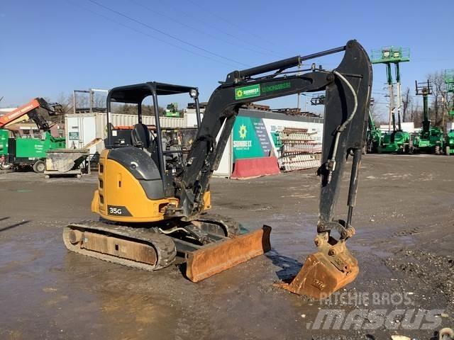John Deere 35G Telakaivukoneet