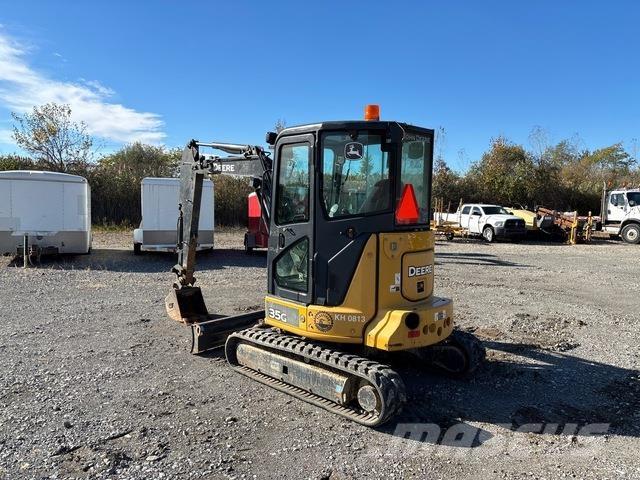 John Deere 35G Telakaivukoneet