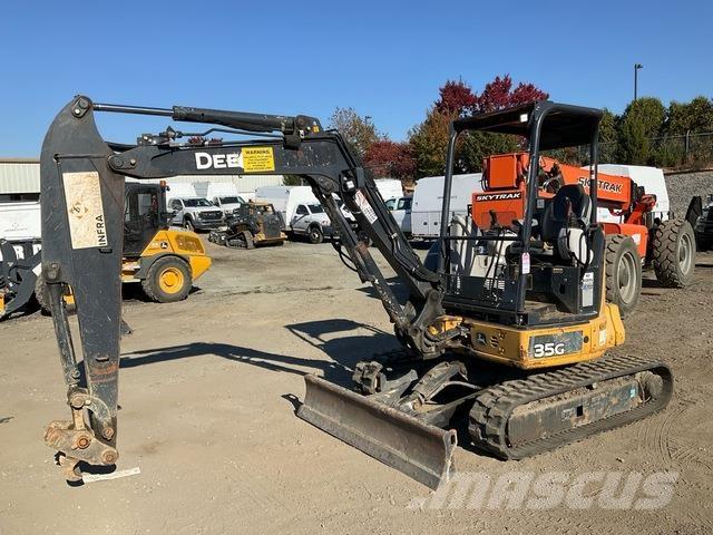 John Deere 35G Telakaivukoneet