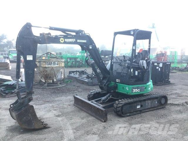 John Deere 35G Telakaivukoneet