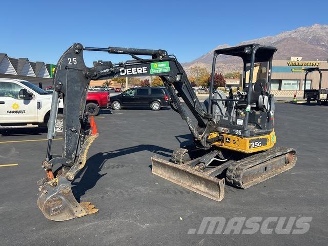 John Deere 35G Telakaivukoneet