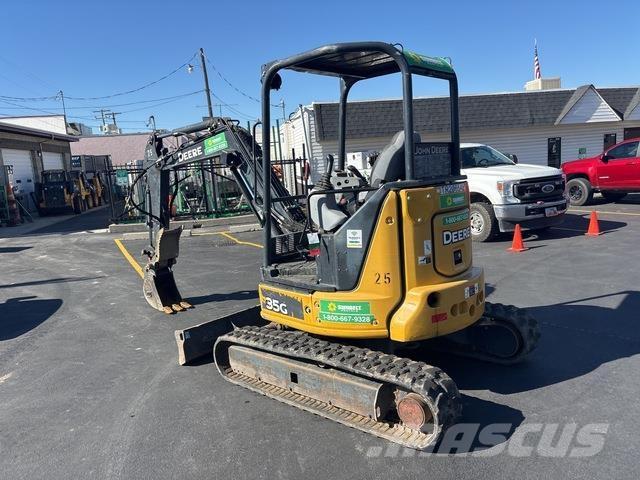 John Deere 35G Telakaivukoneet