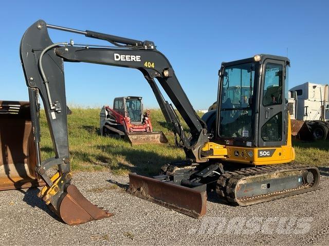 John Deere 50G Telakaivukoneet