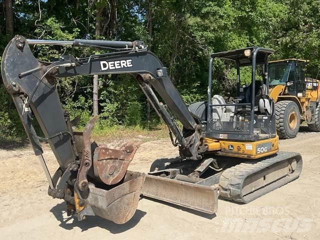 John Deere 50G Telakaivukoneet