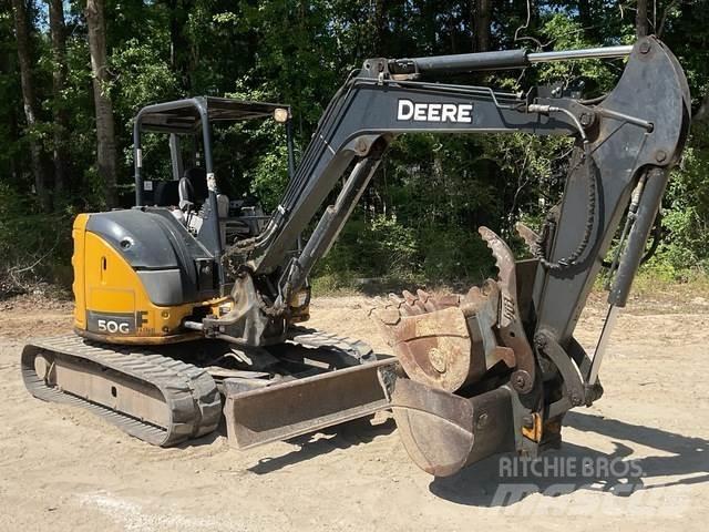 John Deere 50G Telakaivukoneet