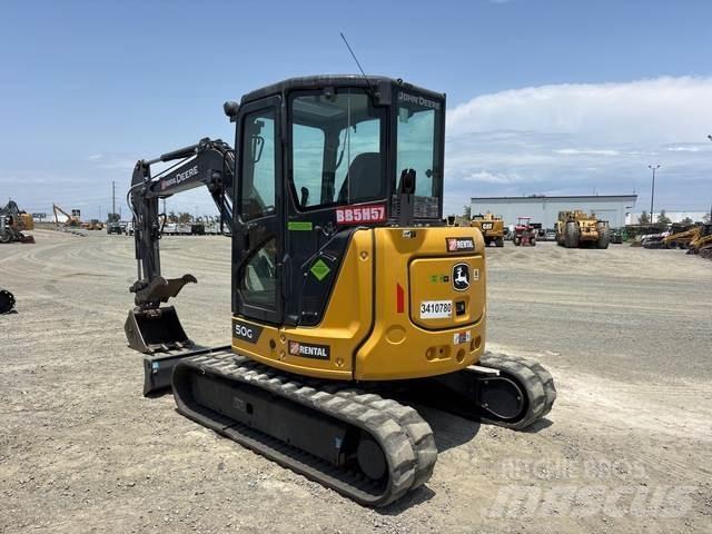 John Deere 50G Telakaivukoneet