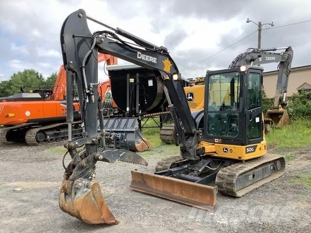 John Deere 50G Telakaivukoneet
