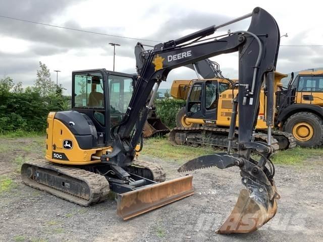 John Deere 50G Telakaivukoneet