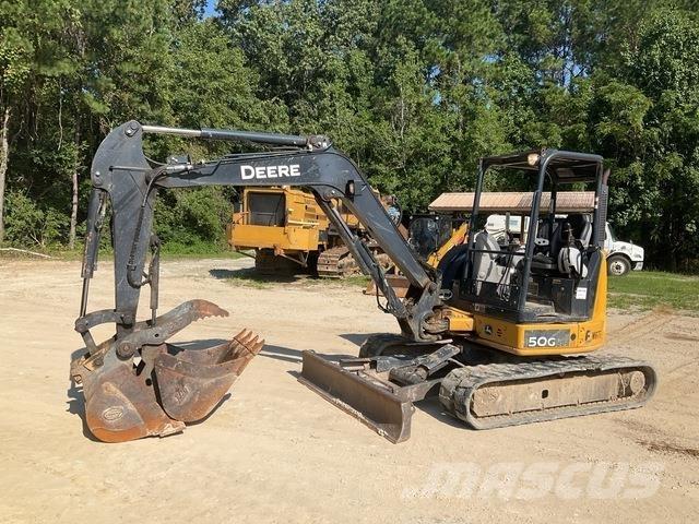 John Deere 50G Telakaivukoneet