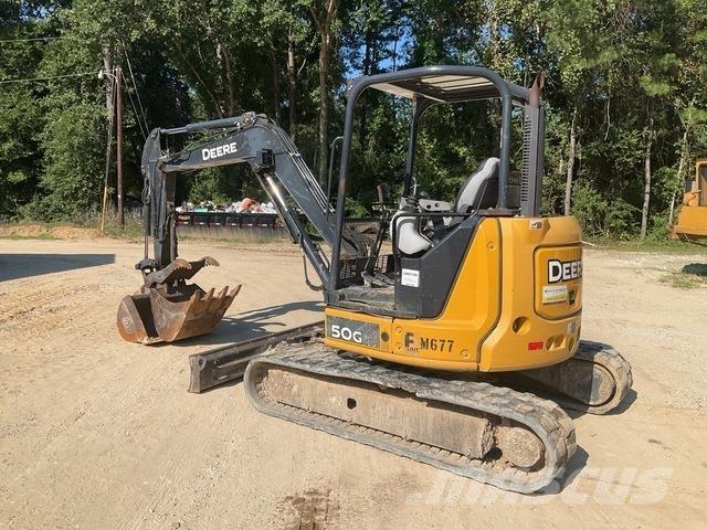 John Deere 50G Telakaivukoneet