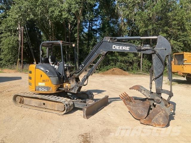 John Deere 50G Telakaivukoneet